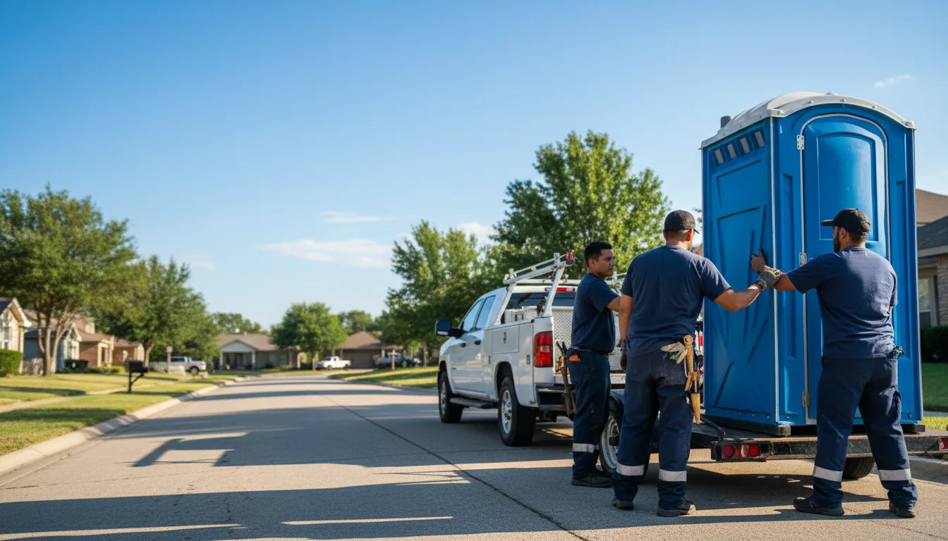 Portable Toilet Rental in Antlers, OK near me